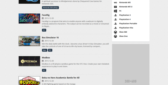 GameBase New Games Page