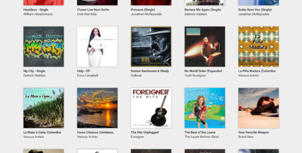 MusicStore Homepage